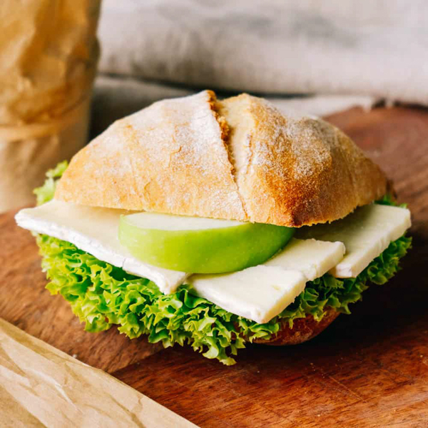 Briekäse ganz