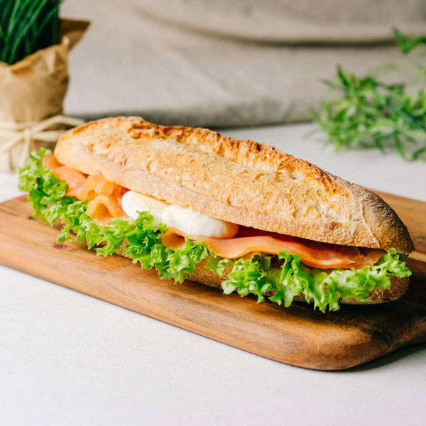 Küstenkruste Lachs